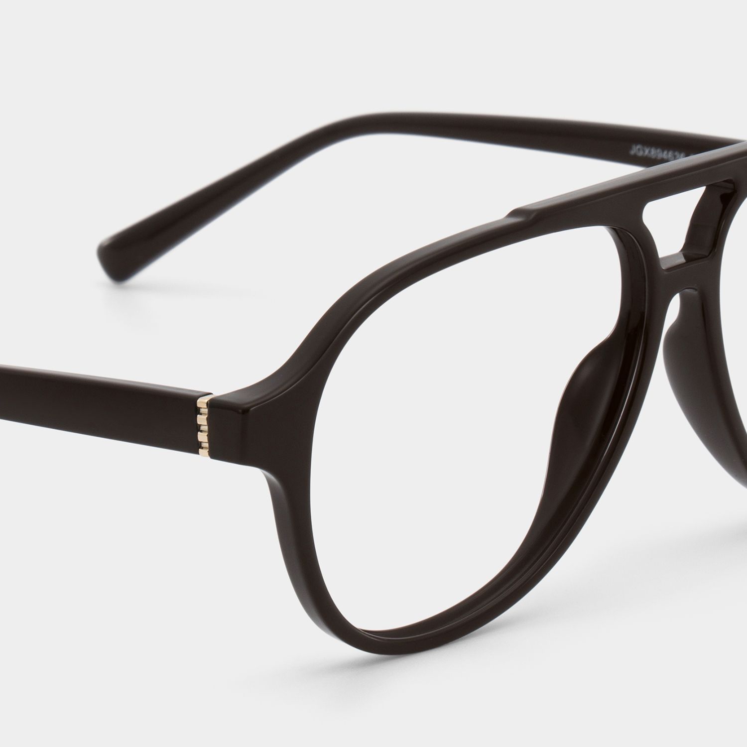 Drew Dark Brown Aviator Glasses for the Female | ZEELOOL5