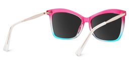 Isaebella Butterfly Pink Blue Sunglasses4