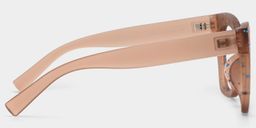 Malcolm Square Matte Brown Glasses4