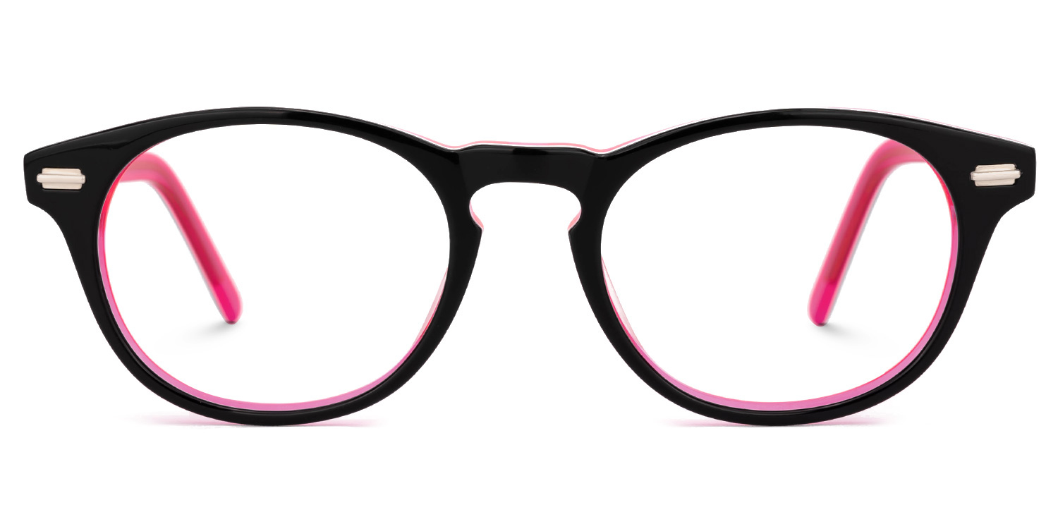 Kids Oval Stitch Glasses with Cute Style -Zeelool0