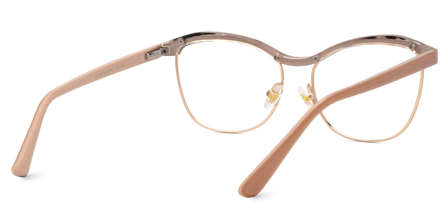 Women Browline Coumba Pink Glasses | ZEELOOL UK3