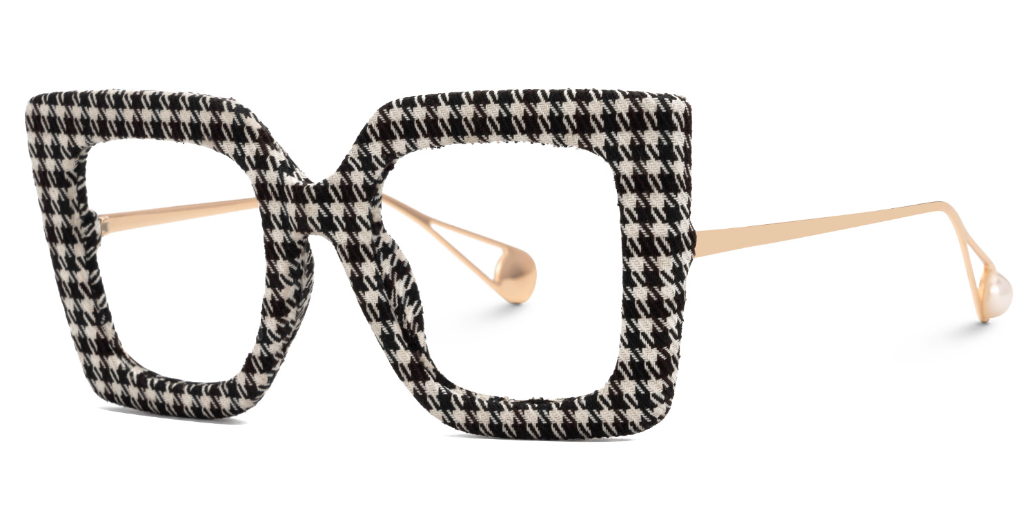 ZEELOOL Latanya Square Two-Tone Glasses