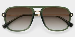 Kilworth Aviator Green Glassess1