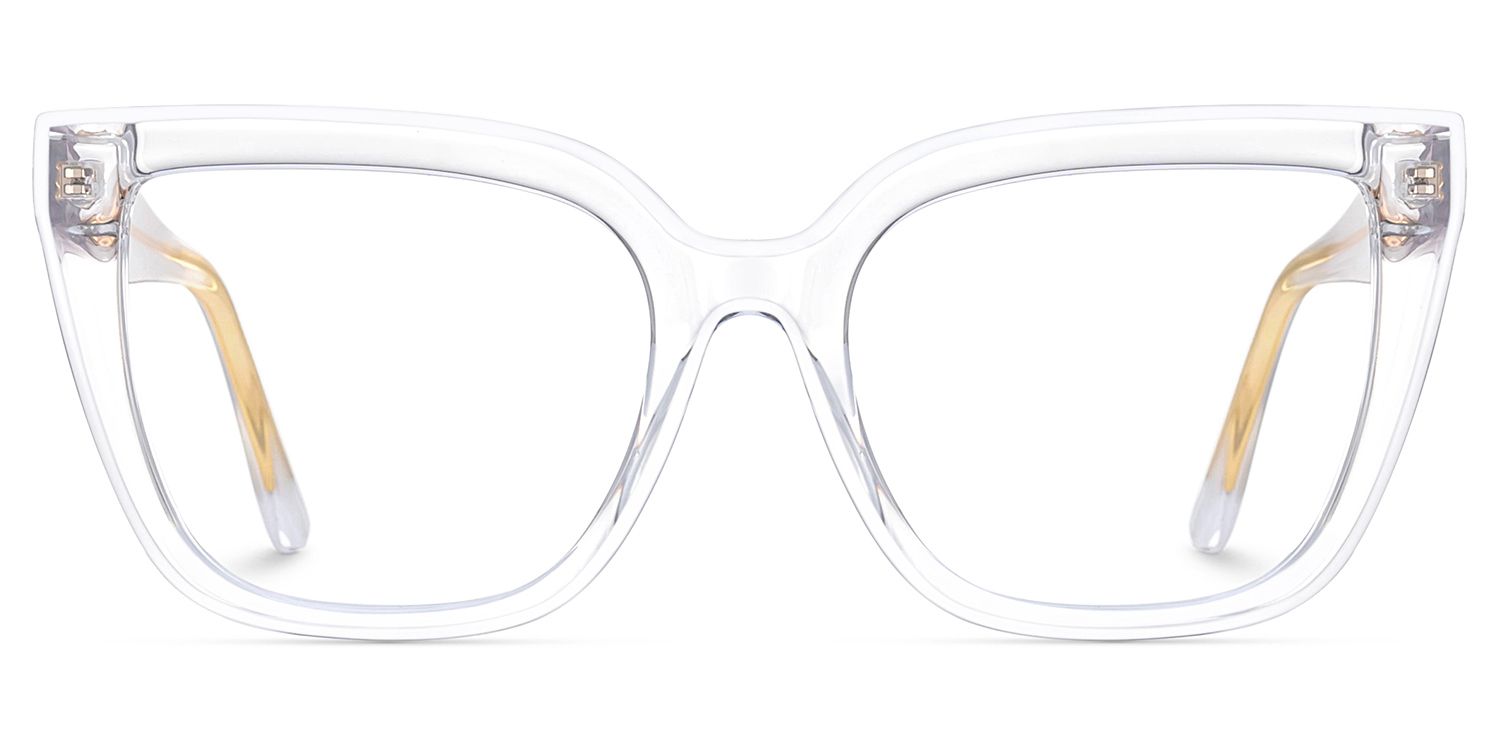 Mirta Square Clear Eyeglasses with TR90 Frame0