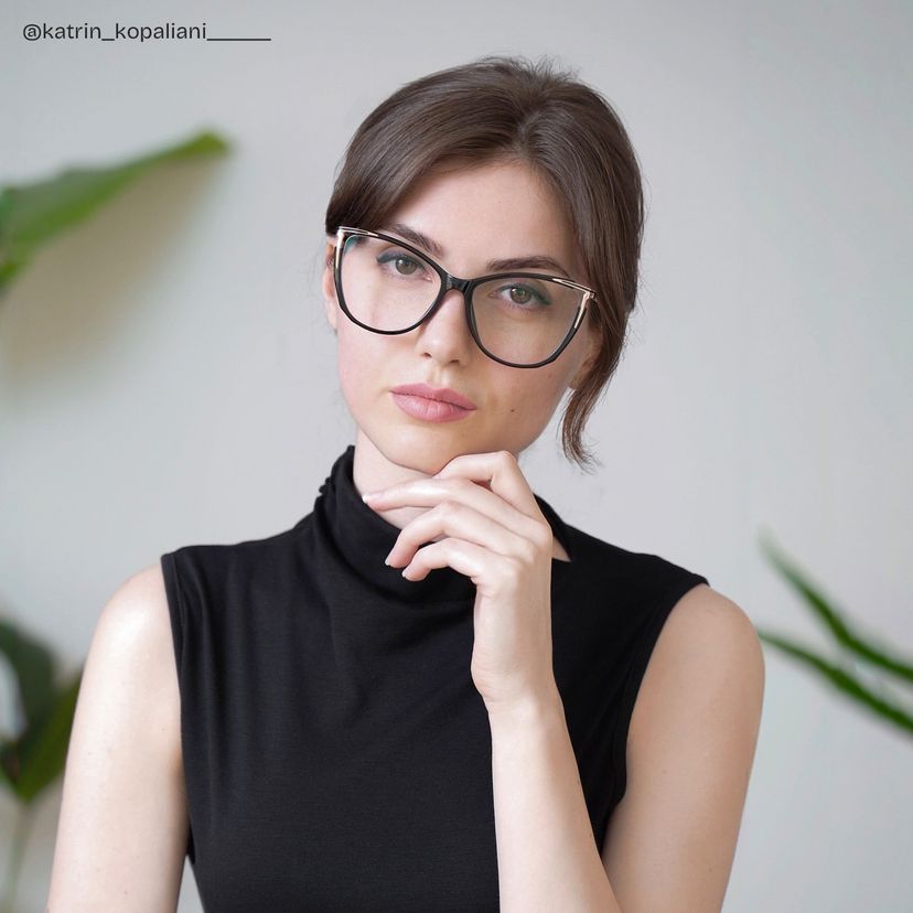 Yomary Black Cat eye Glasses