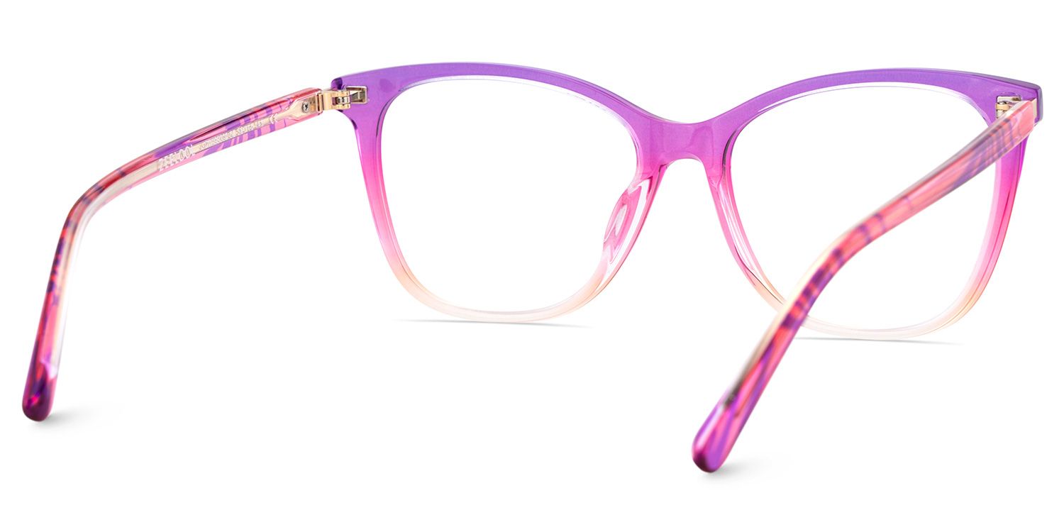 Gage Butterfly Purple Color Frame Glasses for Women | ZEELOOL UK5