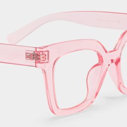 Malcolm Square Pink Glasses4