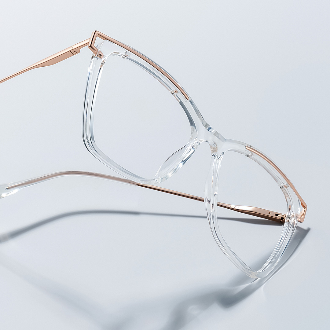 ZEELOOL Krystle Square Crystal Glasses