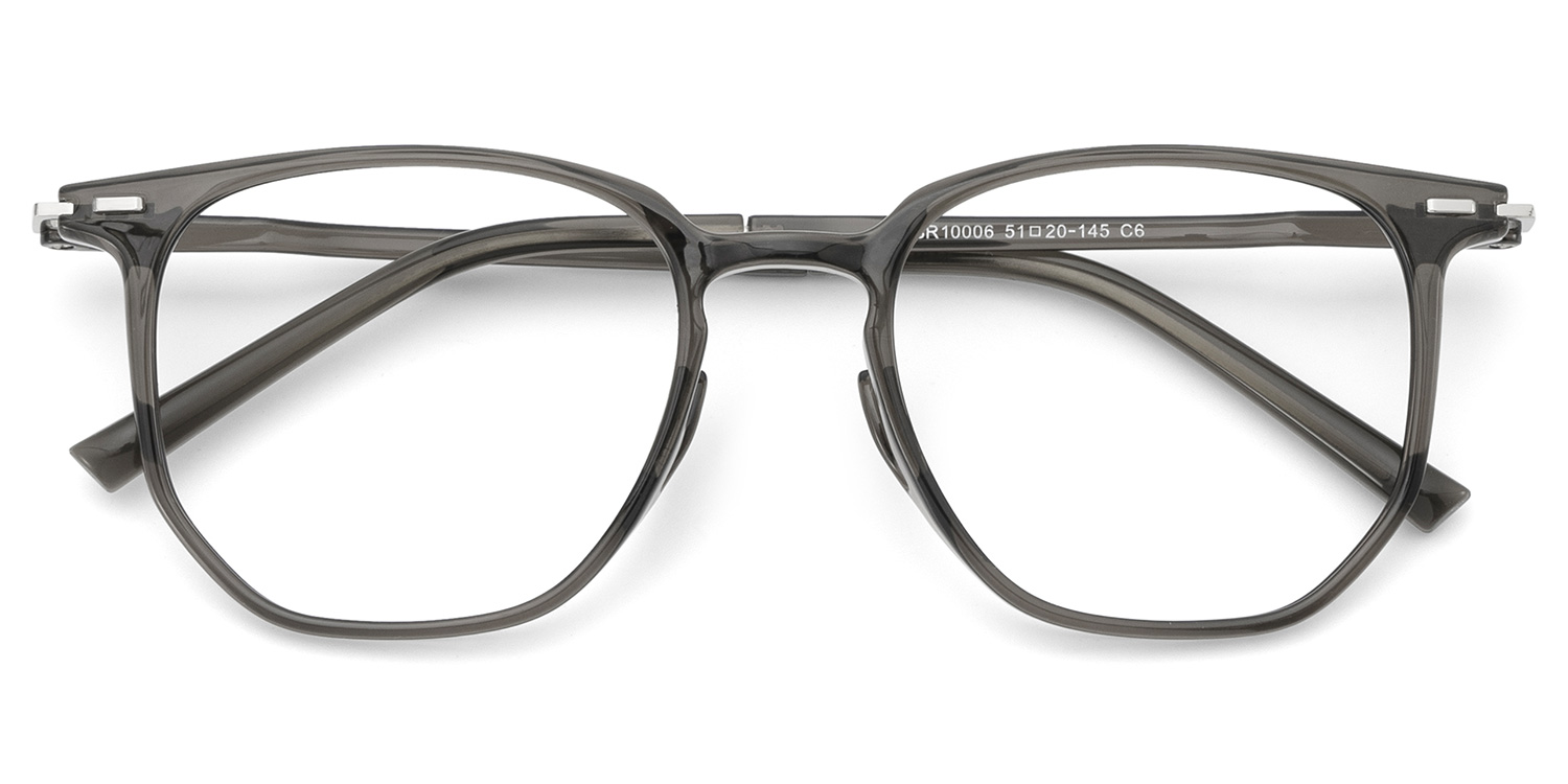 Isla Geometric Gray Glasses1