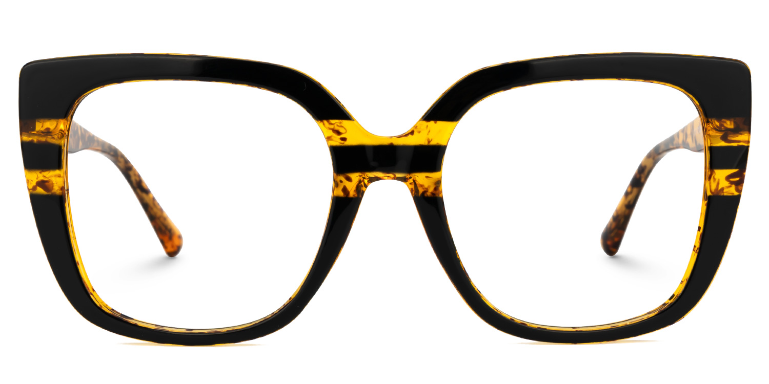 Brenda Square Tortoise Glasses