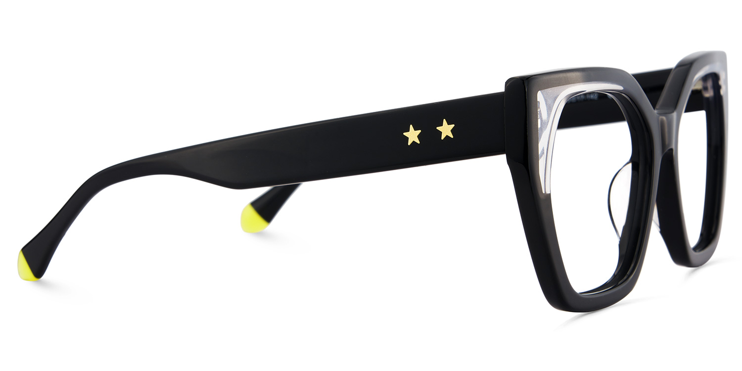 Butterfly Spectacle Frames With Black Color4