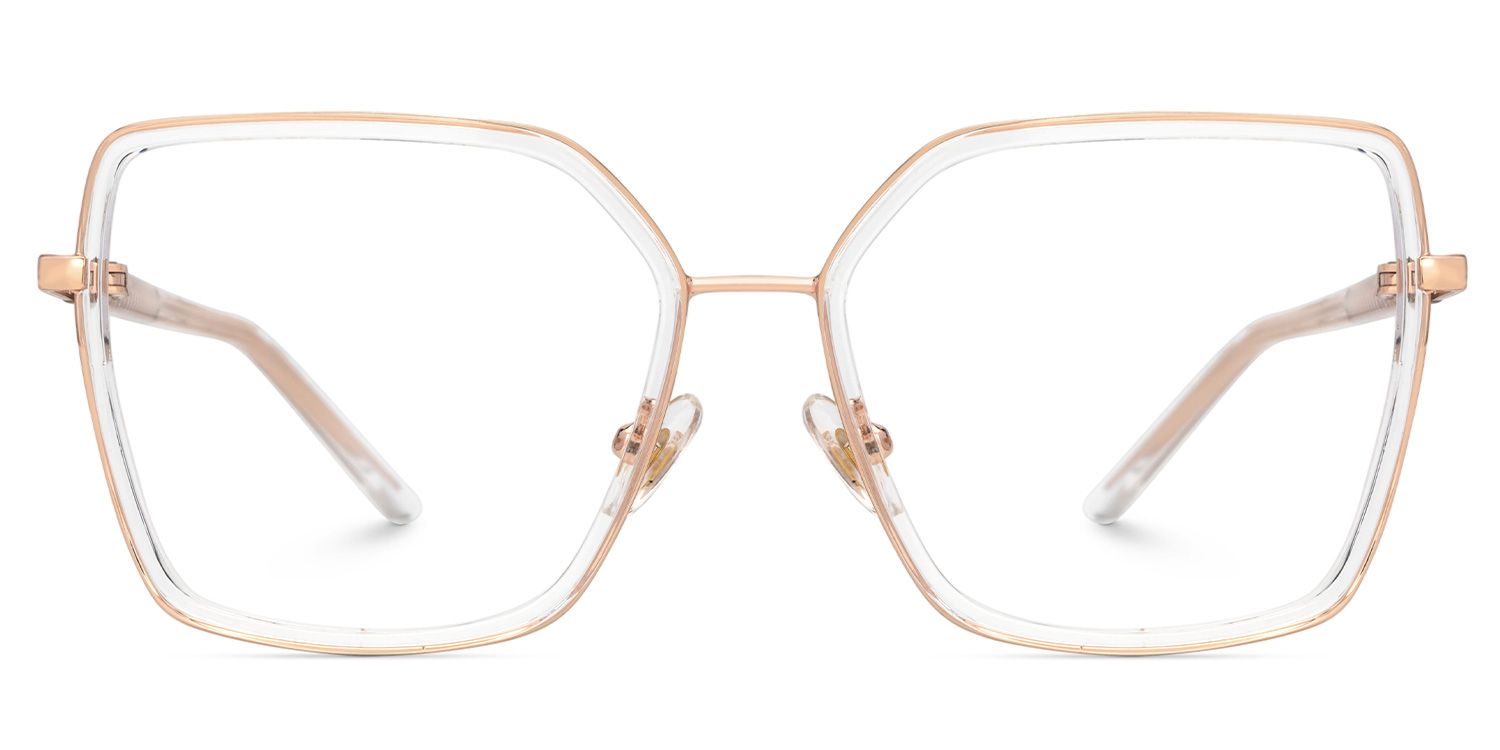 Clear Square Frame Glasses - Jill on Sale | ZEELOOL UK0