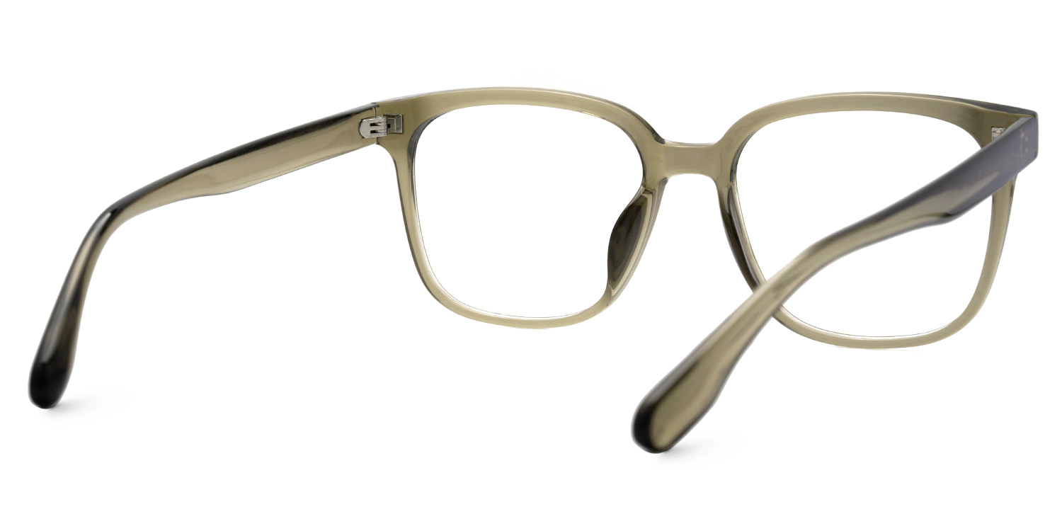 Oglesby Square Brown Green Glasses3