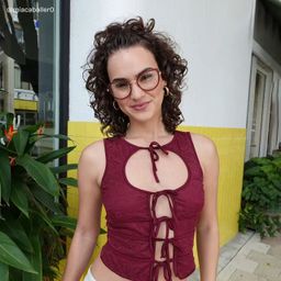 Celine Red Cat eye Glasses7