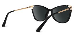 Yomary Cateye Black Glasses3