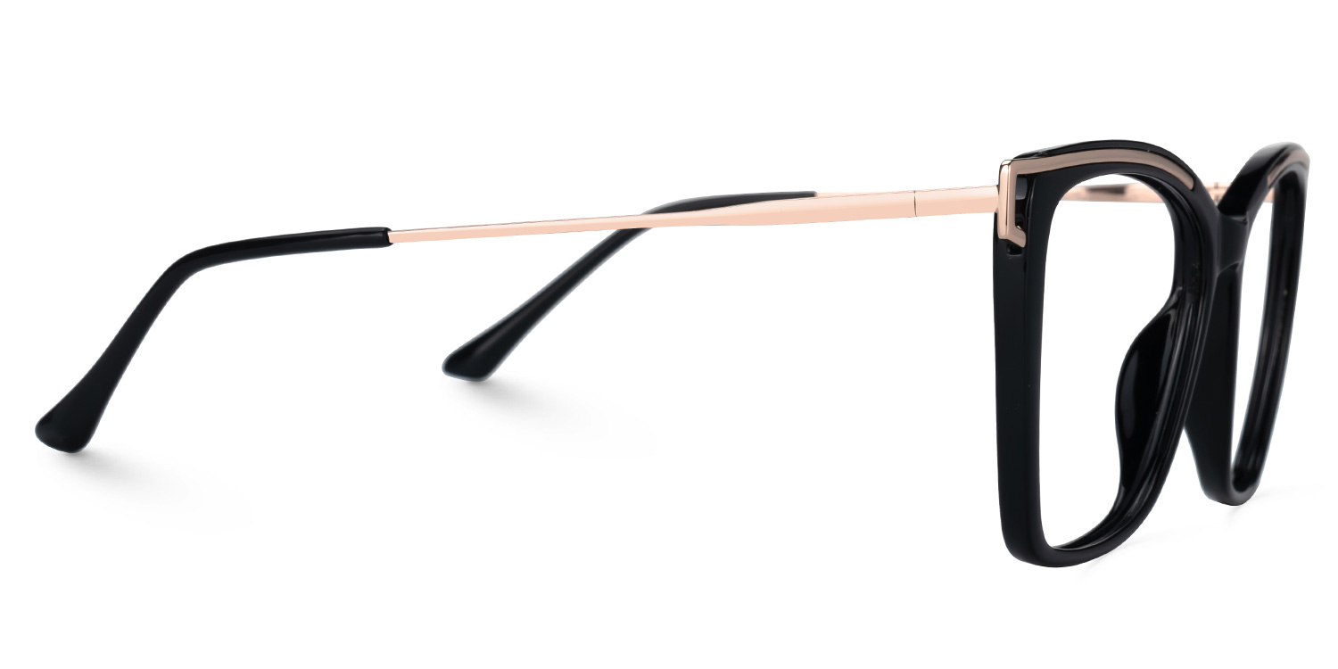 Krystle Square Black Glasses4