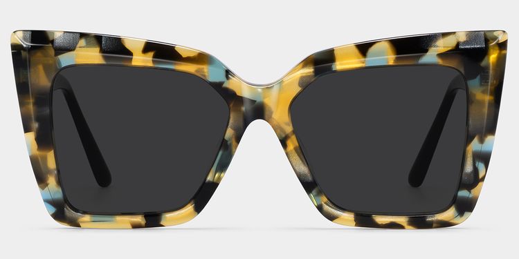 Thiline Tortoise Square Sunglasses