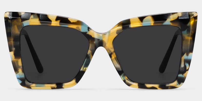Thiline Tortoise Square Sunglasses