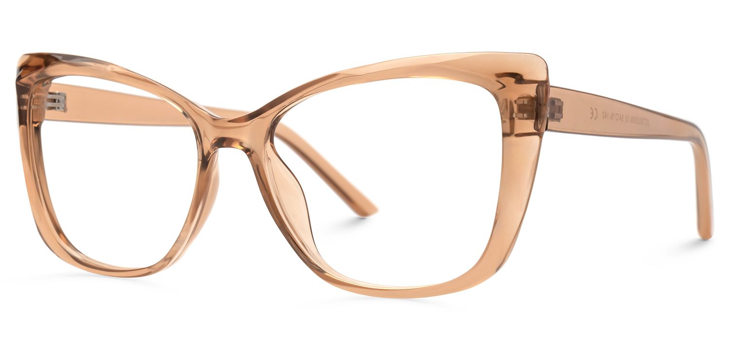 Farris Transparent Square Frame Glasses for Women | Zeelool1