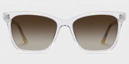 Faith Clear Rectangle Glasses0