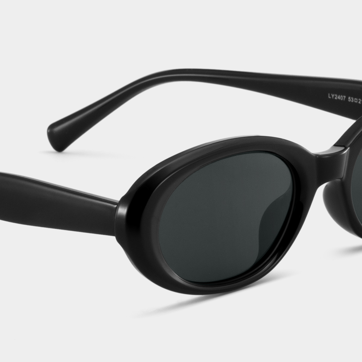 Zion black Frame Polarized Sunglasses with oval Style Online | ZEELOOL UK5