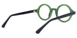 Netini Round Green Glasses3