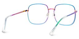 Wade Square Iridescent Glasses5