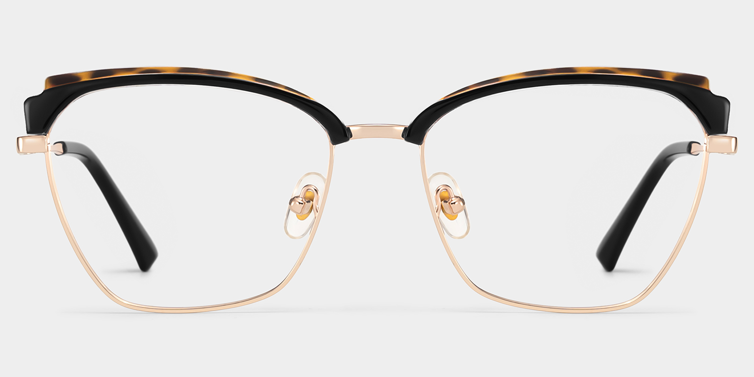 Phoebe Browline Tortoise Frame Eyeglasses for Woman| ZEELOOL UK1