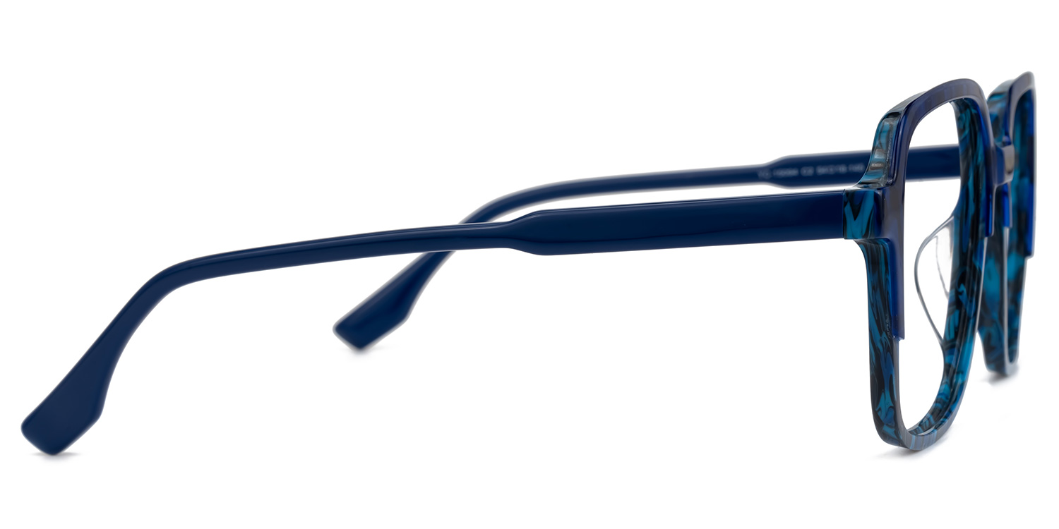 Monty Square Blue Glasses2