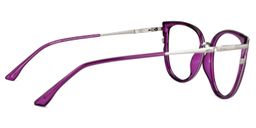 Estrada Purple Cat eye Glasses3
