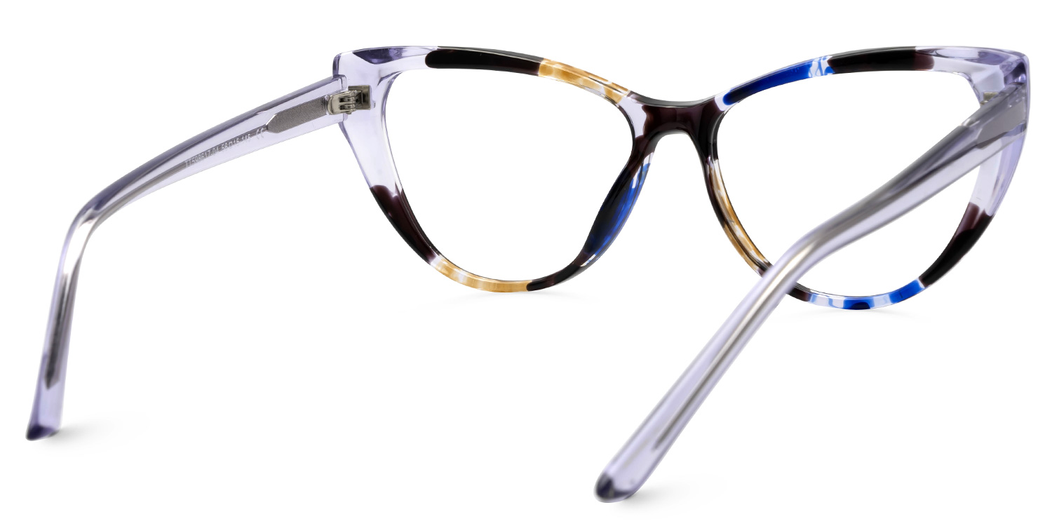 Tarun Cateye Floral Glasses | ZEELOOL UK3