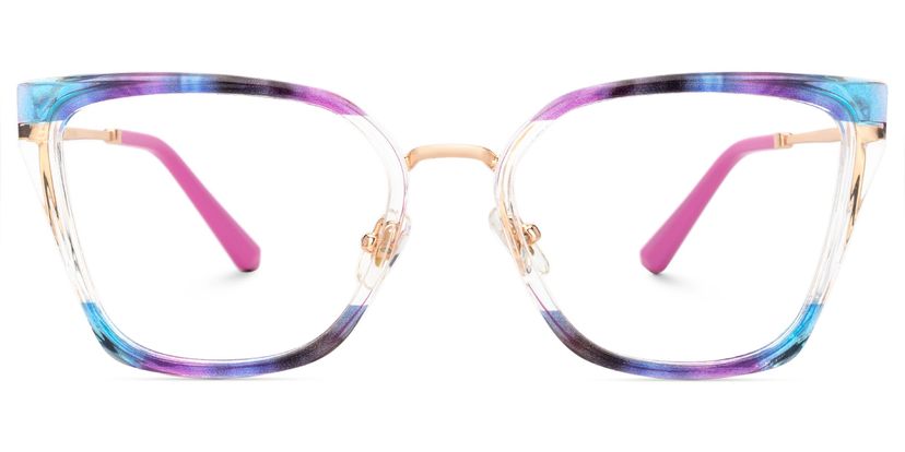 Martins Rectangle Multicolor Glasses