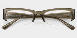 Trevor Clear Brown Rectangle Glasses2
