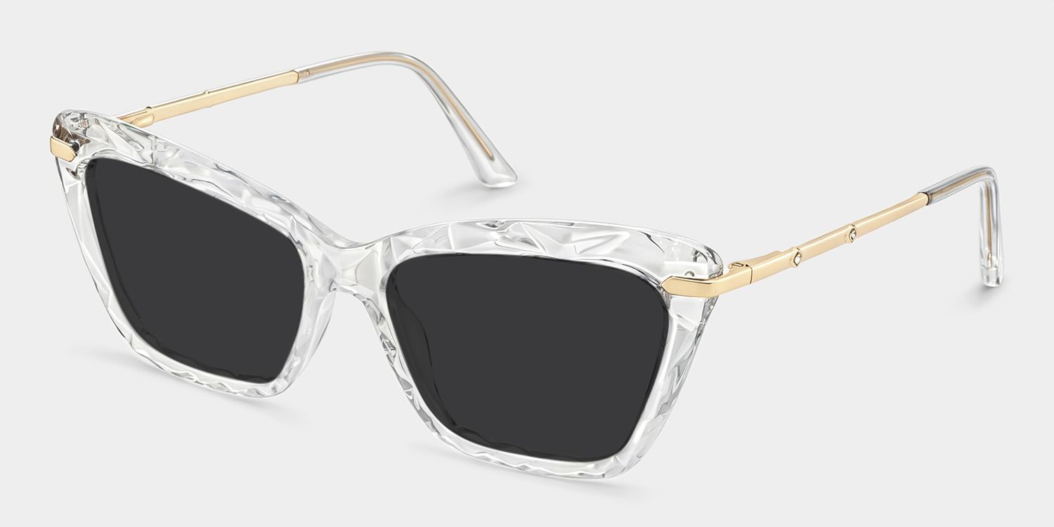 Juliet Tr90 Clear Cat Eye Frame Sunglasses | ZEELOOL UK2