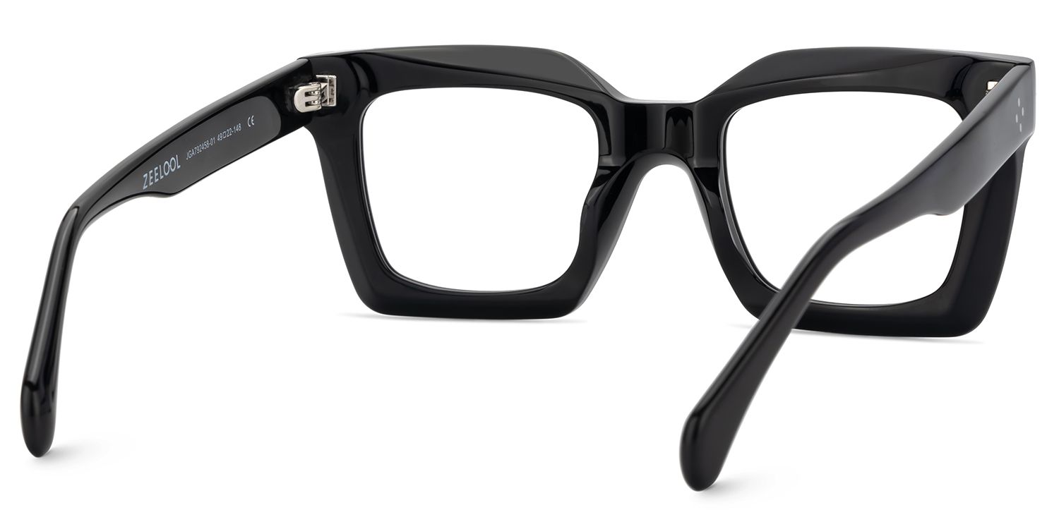 Designer Black Eyeglasses For Men5