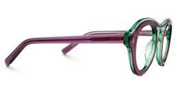 Milan Round Purple Glasses2