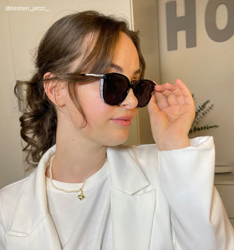 Rodz Square Black Frame Glasses with Prescription Lens8