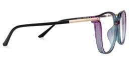 Rodz Purple Square Glasses3