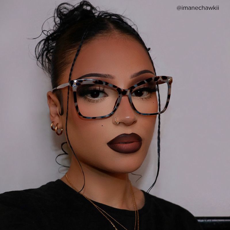 Isaebella Butterfly Tortoise Frame Glasses | ZEELOOL UK7