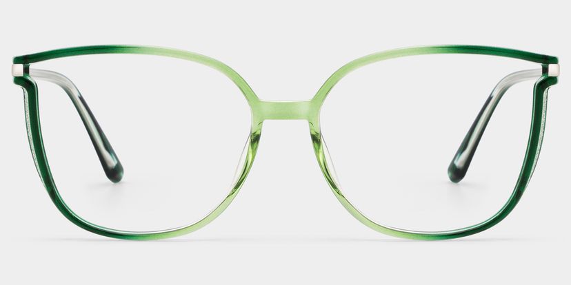 Rodz Square Green Glasses