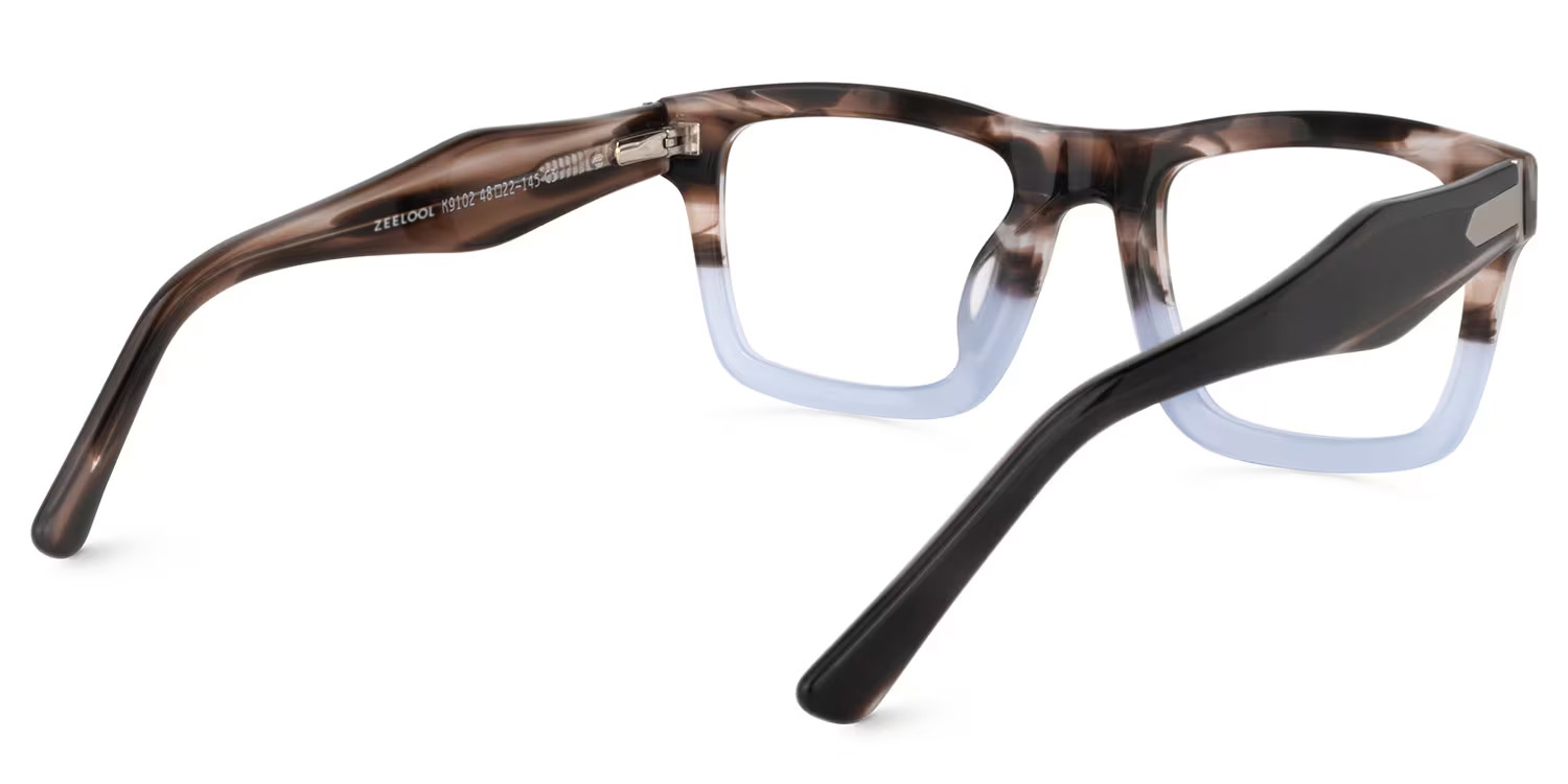 Riley Rectangle Brown Frame Glasses for Ladies4