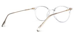 Judsy Round Clear Glasses3