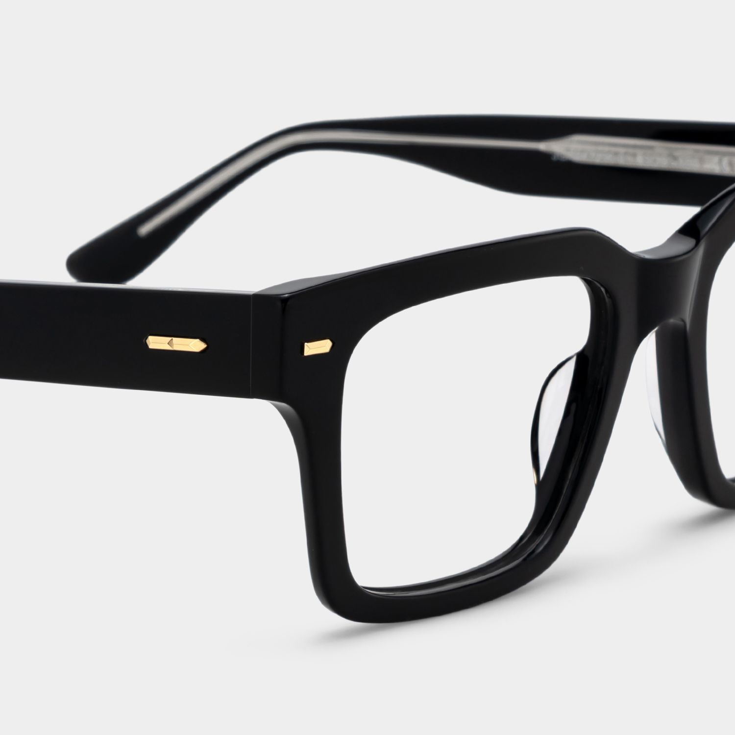 Benjamin Black Thick Rectangle Glasses for Men & Women | ZEELOOL5