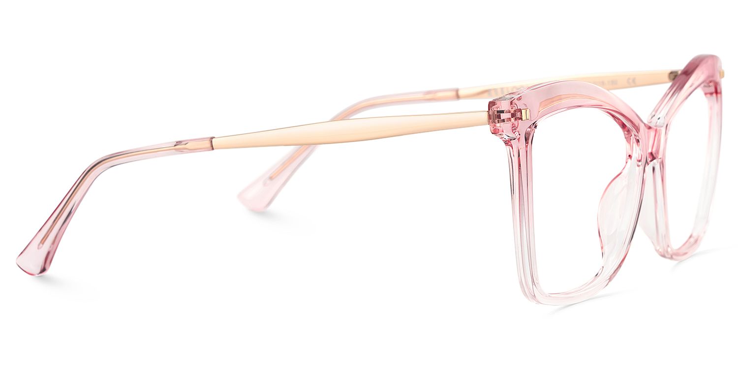 Isaebella Butterfly Pink Color Frame Glasses for Women | ZEELOOL UK4