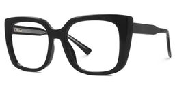 Valdez Square Black Glasses1