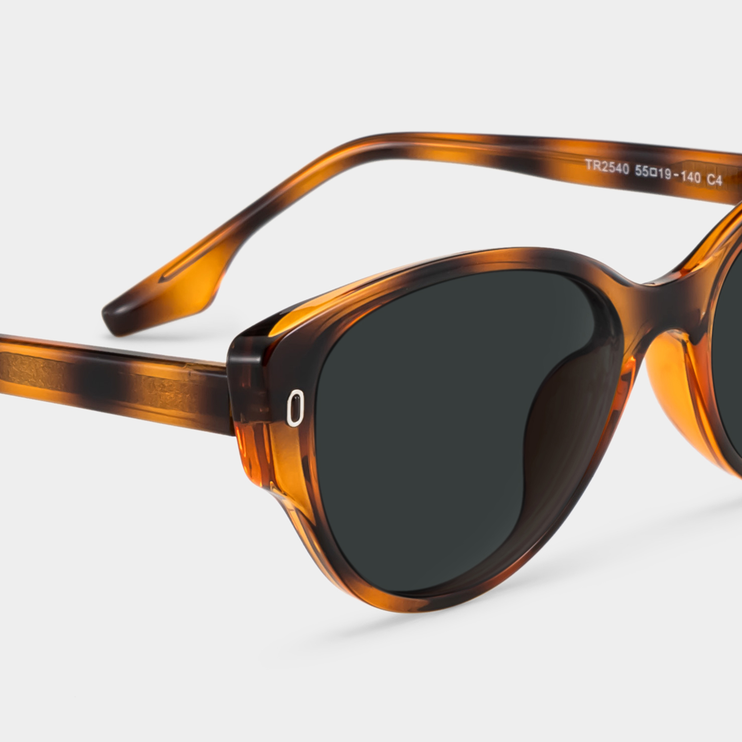 Livia Tortoise Frame Polarized Sunglasses with cat-eye Style Online | ZEELOOL UK4