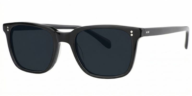 Lamont Rectangle Black Eyeglasses and Glasses Frames2