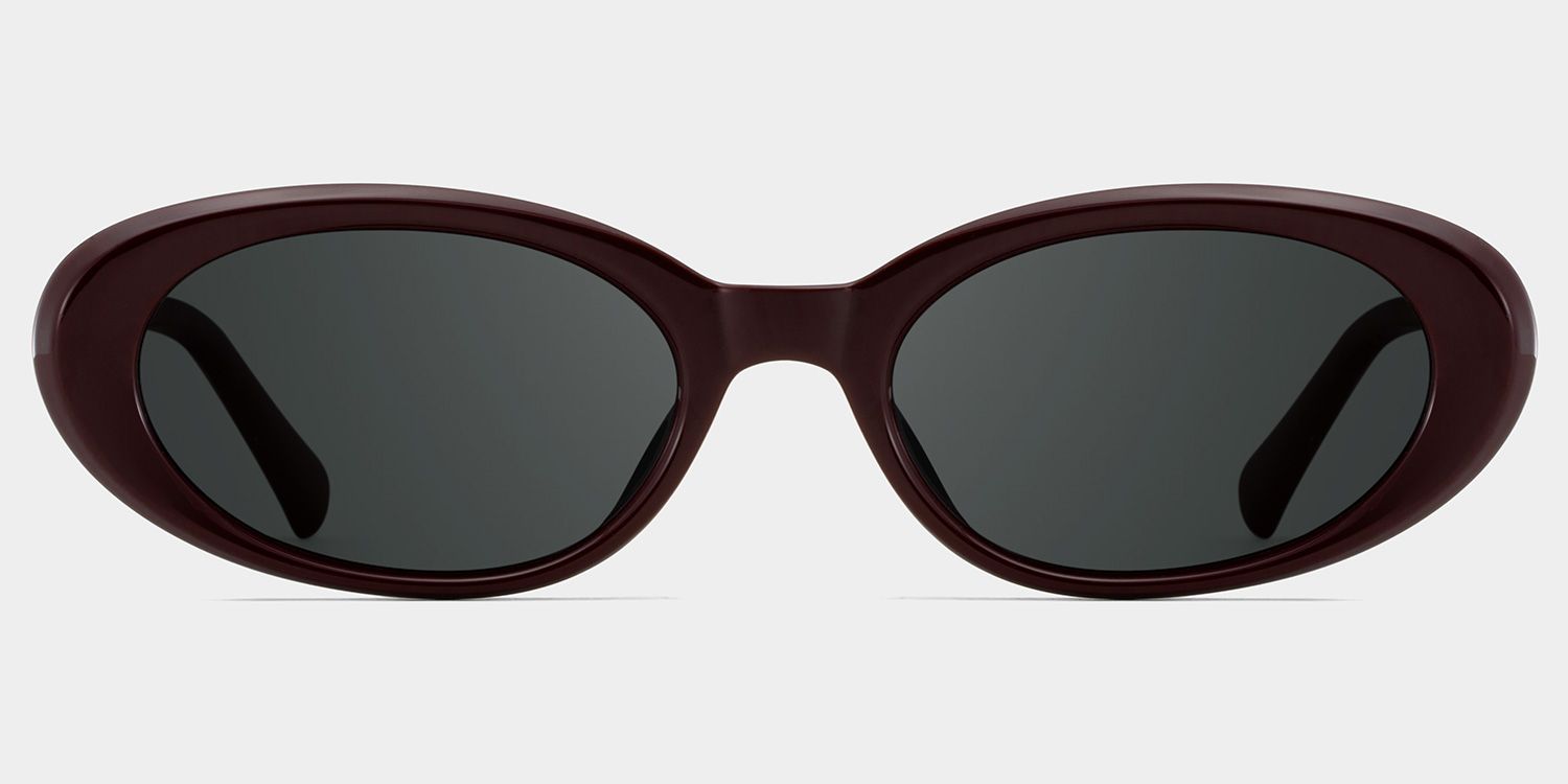 Zion Purple Frame Sunglasses with Oval Style | ZEELOOL UK0