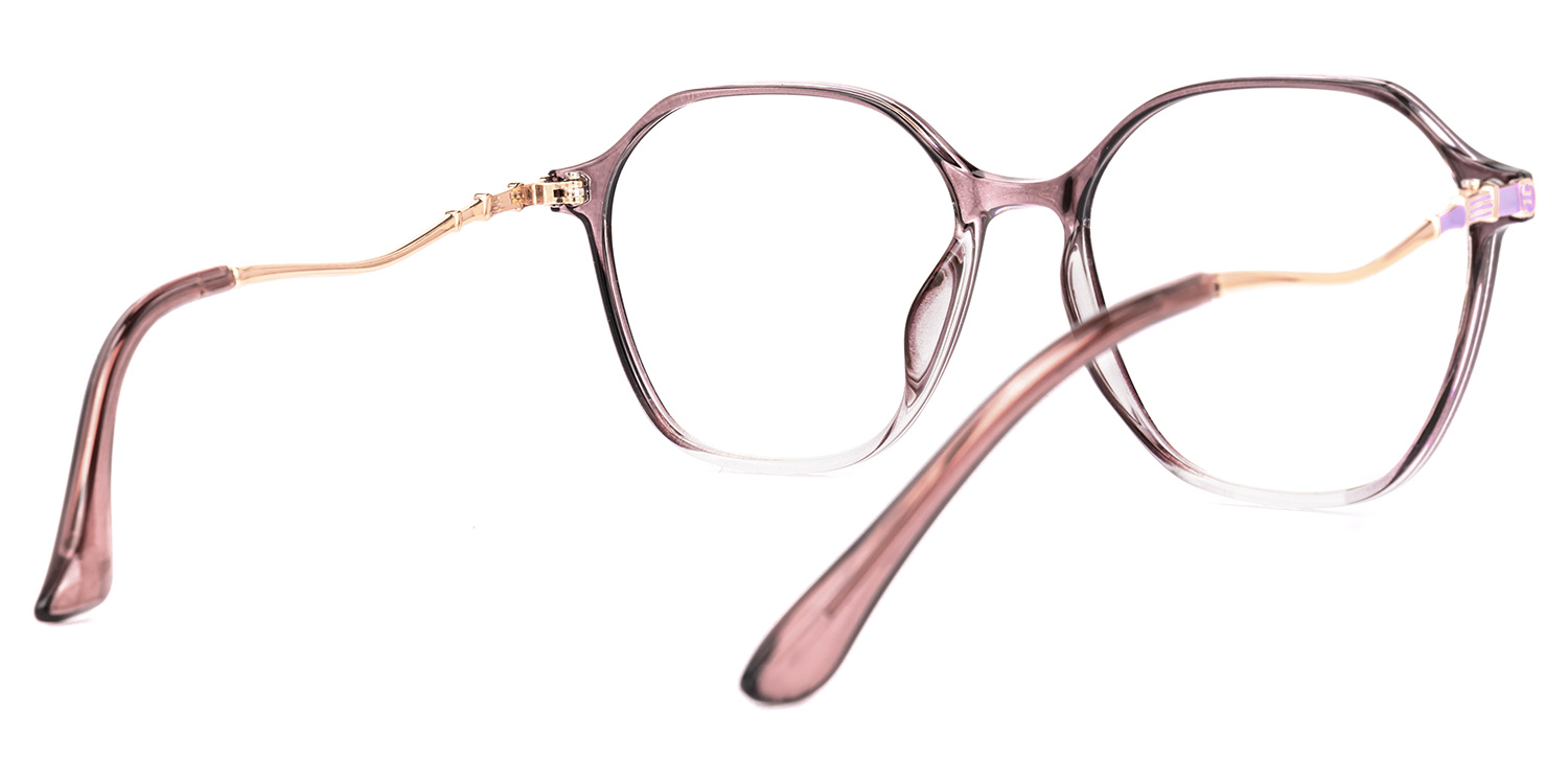 Lekesha Geometric Purple Glasses3