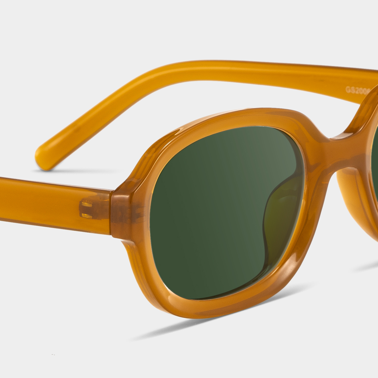 Astra Brown Frame Polarized Sunglasses with geometric Style Online | ZEELOOL UK4